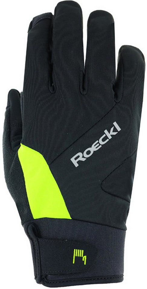Roeckl SPORTS Fahrradhandschuhe Reichenthal 2 BLACK/FLUO YELLOW von Roeckl SPORTS