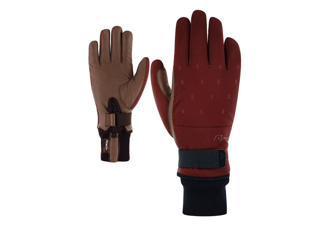 Roeckl SPORTS Langlaufhandschuhe Ehrwald mit Kreuzchen-Design von Roeckl SPORTS
