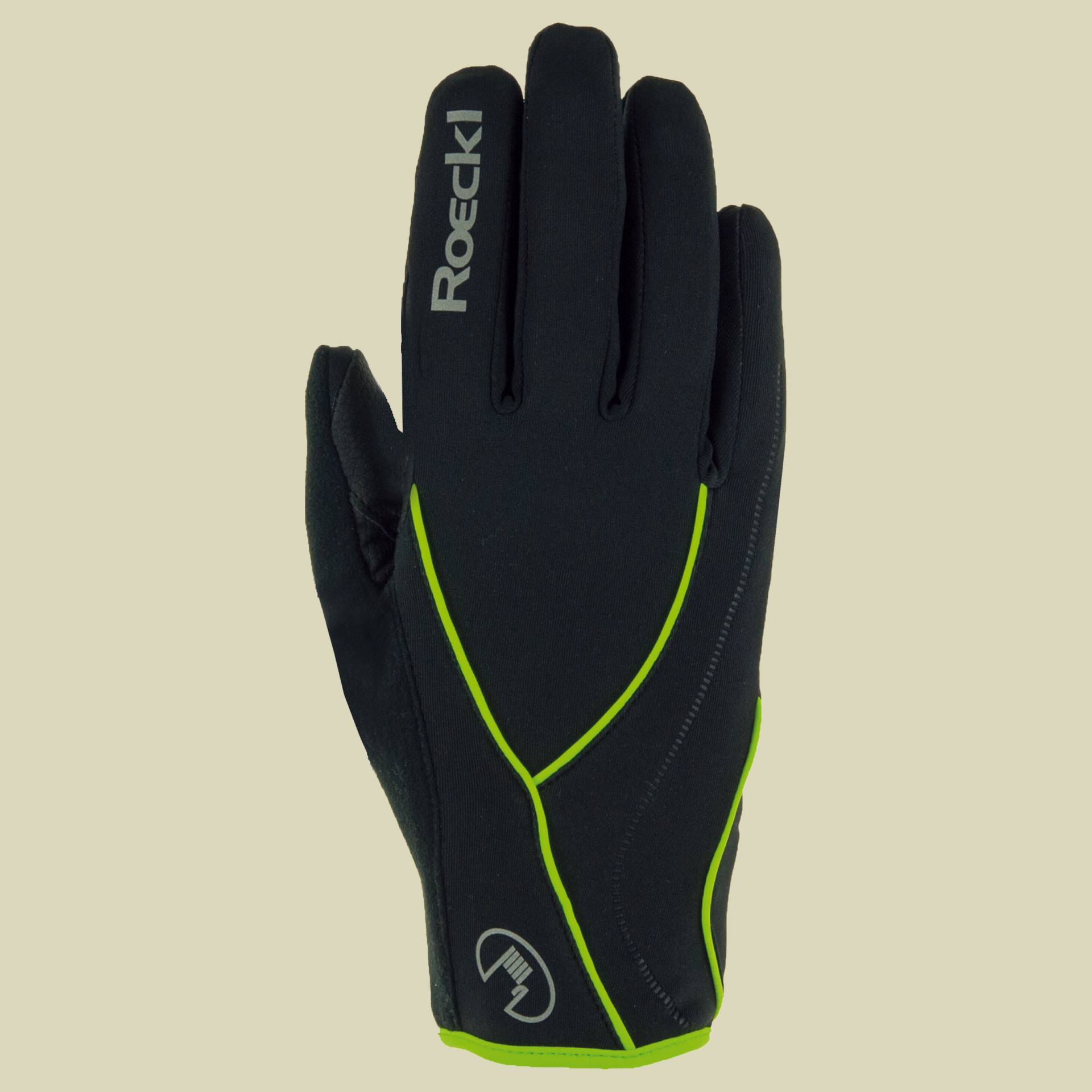 Laikko Größe 10 Farbe schwarz/gelb von Roeckl Sports