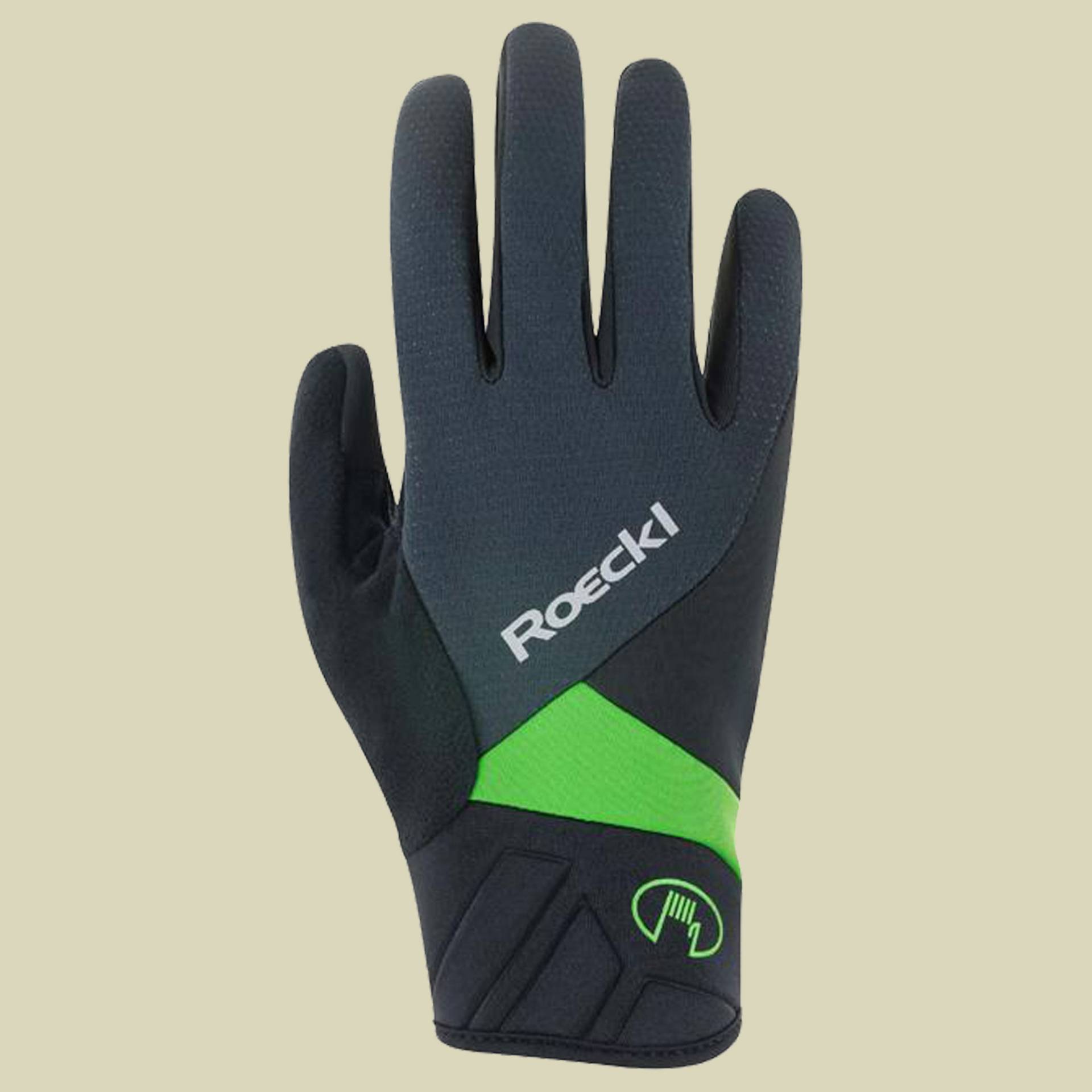 Runaz Größe 7 Farbe black/classic green von Roeckl Sports