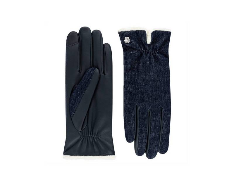 Roeckl Abendhandschuhe Handschuhe für Damen in dunkelblau (2-St) von Roeckl