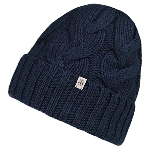 Roeckl Braided Cashmere Mütze (Navy) von Roeckl