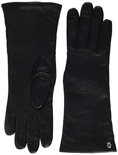 Roeckl Damen Ædelklassiker cashmere lang Handschuhe, Schwarz (Black 000), 7.5 EU von Roeckl