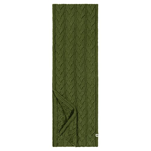 Roeckl Damen Braided Cashmere 30x180 Schal, Moss, ONE Size von Roeckl