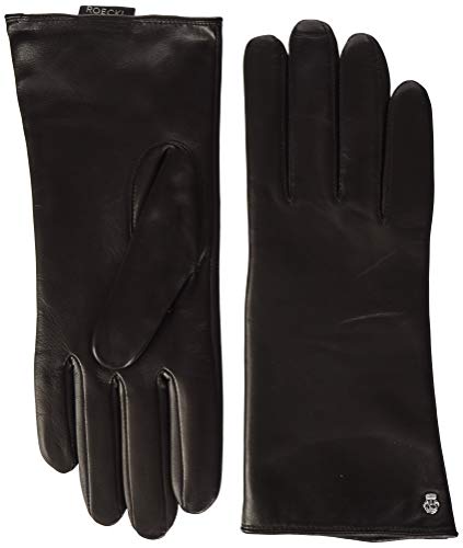 Roeckl Damen Classic Wool Handschuhe, Schwarz (Mocca 790), (Herstellergröße: 7.5) von Roeckl