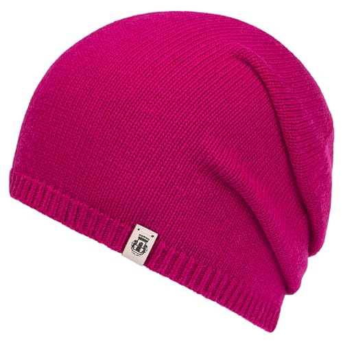 Roeckl Damen Essentials Muetze Women Winter-Zubehör-Set, Fuchsia 3700, ONE Size von Roeckl