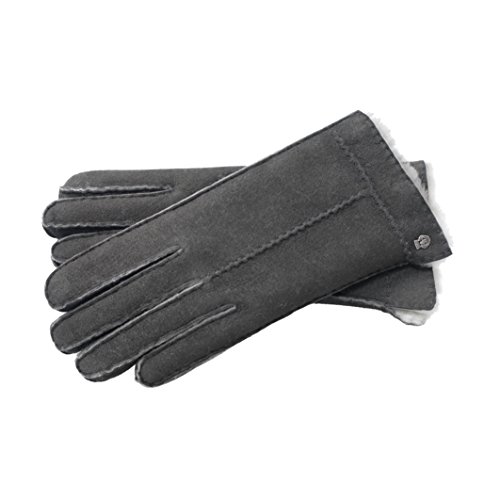 Roeckl Damen Flechtnaht Handschuhe, Grau (Street 044), (Herstellergröße: 6.5) von Roeckl