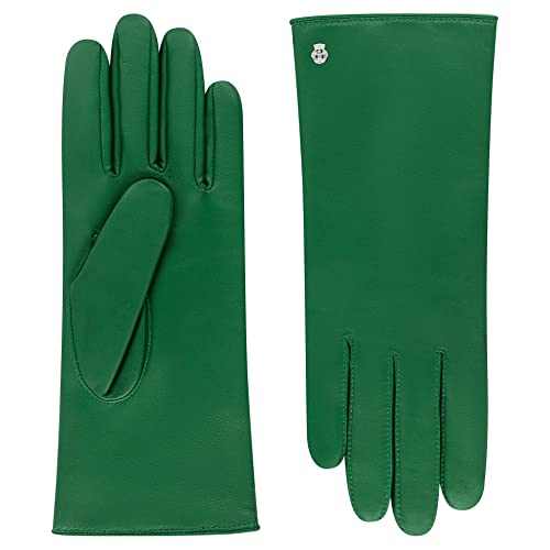 Roeckl Damen Hamburg Lederhandschuhe, Green, 7.5 von Roeckl