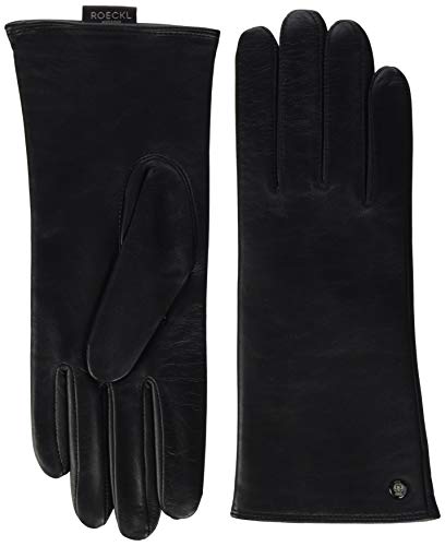 Roeckl Damen Klassisk træ Handschuhe, Schwarz (Black 000), 7 EU von Roeckl