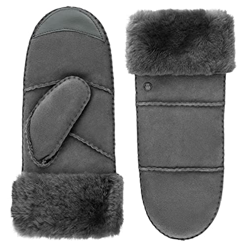 Roeckl Damen Igloo Faeustling Lederhandschuhe, Stone, 6.5 von Roeckl