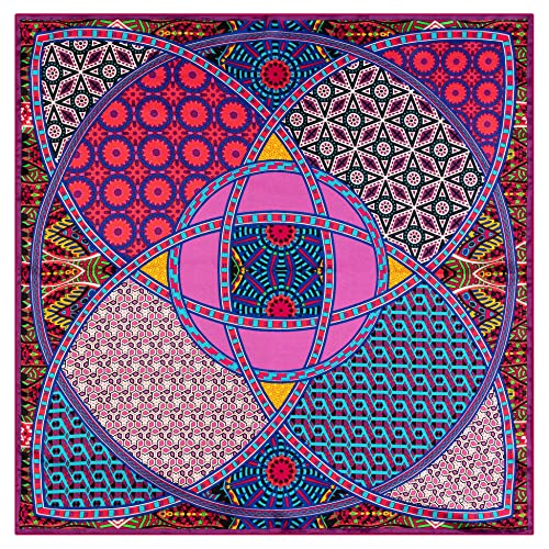 Roeckl Damen Kaleidoskope 53x53 Tuch, Multi Candy, Einheitsgröße von Roeckl