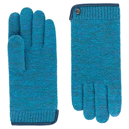 Roeckl Damen Klassischer Walkhandschuh Handschuh, Multi Blue, 6.5 von Roeckl