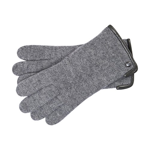 Roeckl Damen Klassischer Walkhandschuh Handschuhe, Grau (Flanell 070), 8 von Roeckl