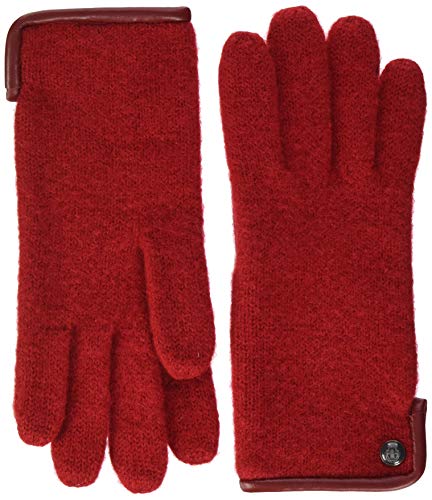 Roeckl Damen Klassische Walkhandschuhe Handschuhe, Rot (Red 450), 6 EU von Roeckl