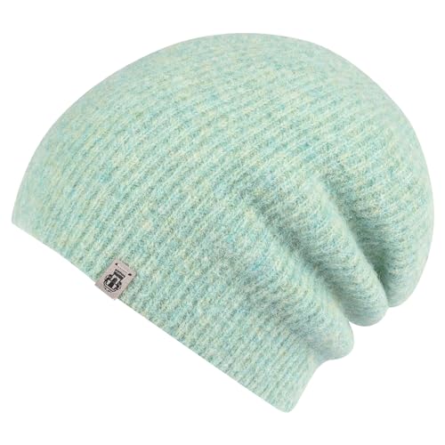 Roeckl Damen Snow Time Umschlagmuetze Winter-Zubehör-Set, Opal 8320, ONE Size von Roeckl