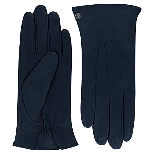 Roeckl Damen Tallinn Touch Handschuhe, Blau, 7 von Roeckl