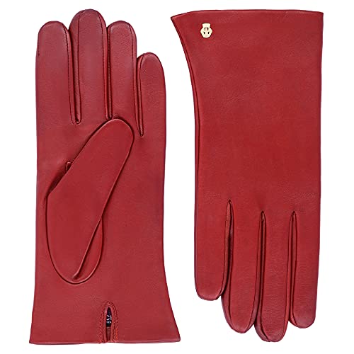 Roeckl Damen Tallinn Touch Lederhandschuhe, Classic red, 8.5 von Roeckl