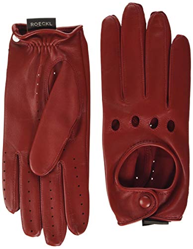 Roeckl Damen Young Driver, sportiv, eleganter Autofahrer Handschuhe, Rot (Classic Red 445), 6.5 von Roeckl