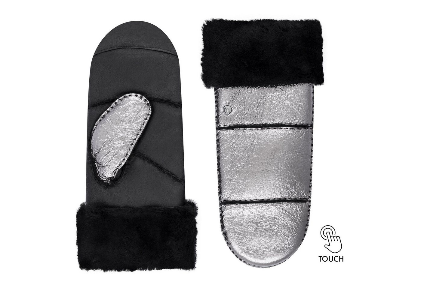Roeckl Fäustlinge Salla Handschuhe mit Touch Funktion von Roeckl