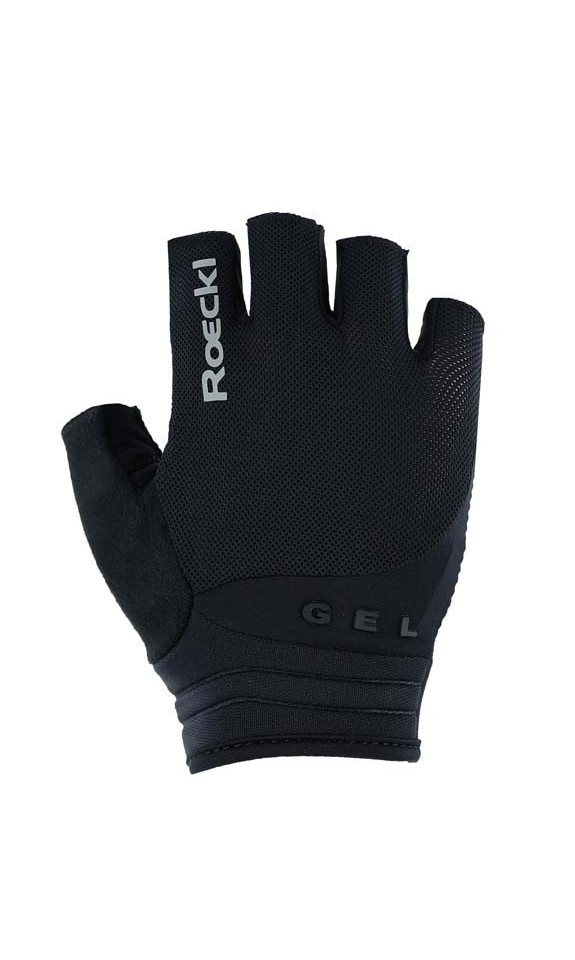 Roeckl Fahrradhandschuhe Itamos 2 Gelgepolsterter Radhandschuh schwarz von Roeckl