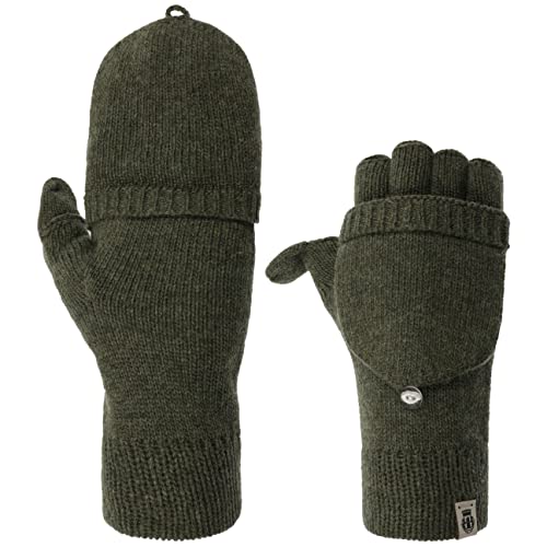 Roeckl Fingerlose Handschuhe mit Kaschmir Winterhandschuhe Wollhandschuhe (One Size - oliv) von Roeckl