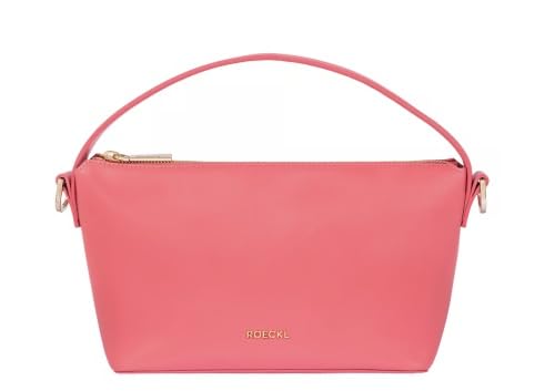 Roeckl Gaia Small Schultertasche, Umhängetasche, Flamingo, Rot von Roeckl