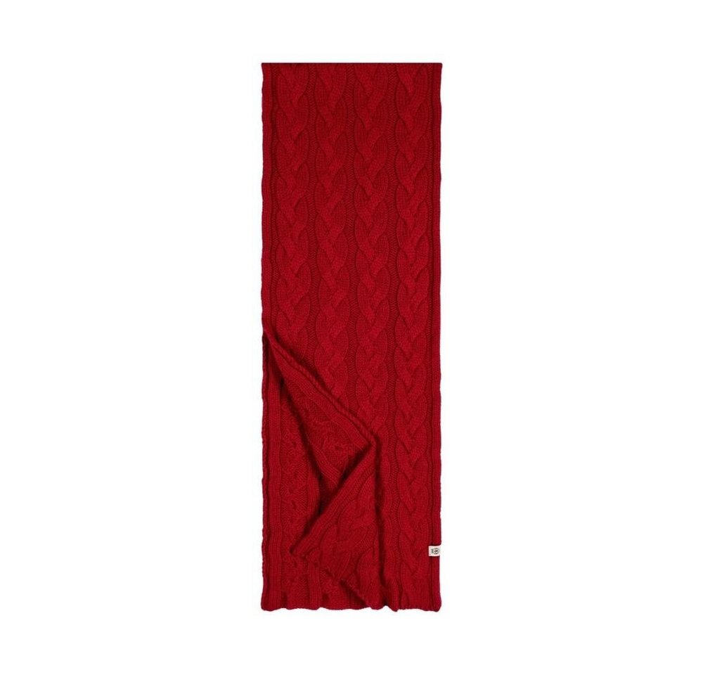 Roeckl Halstuch Roeckl Braided Cashmere Schal 30x180 Damen Winterschal Classic Red, (nein) von Roeckl