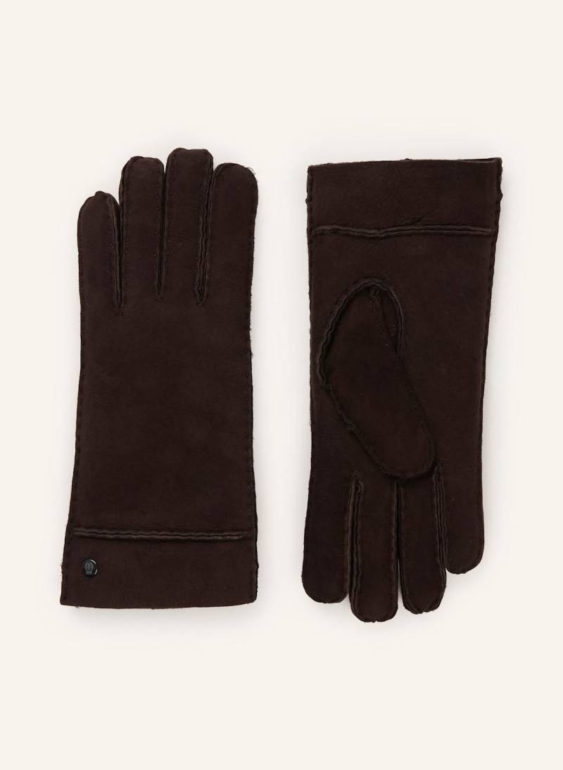 Roeckl Handschuhe Helsinki braun von Roeckl