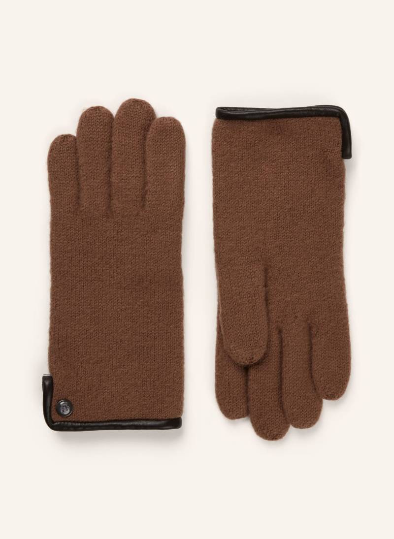 Roeckl Handschuhe Original braun von Roeckl