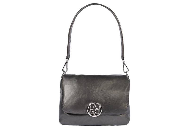 Roeckl Handtasche SOHO CROSSOVER MINI, Umhängetasche aus Leder mit Logo Emblem von Roeckl