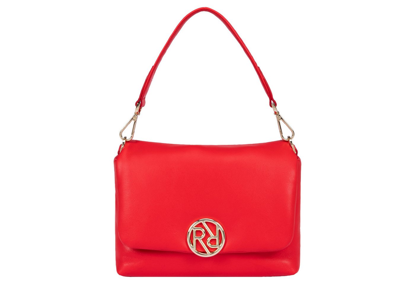 Roeckl Handtasche Soho Crossover mini, Umhängetasche aus Leder mit Logo Emblem von Roeckl