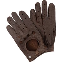 Roeckl Herren Autofahrer-Handschuhe braun Peccaryleder von Roeckl