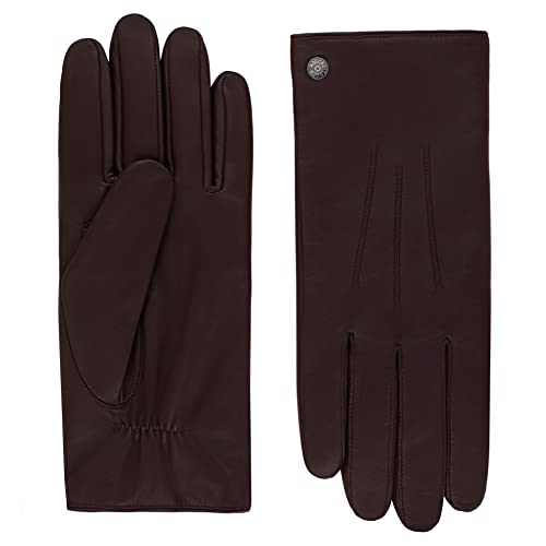 Roeckl Herren Coburg Touch Lederhandschuhe, Coffee, 8 von Roeckl