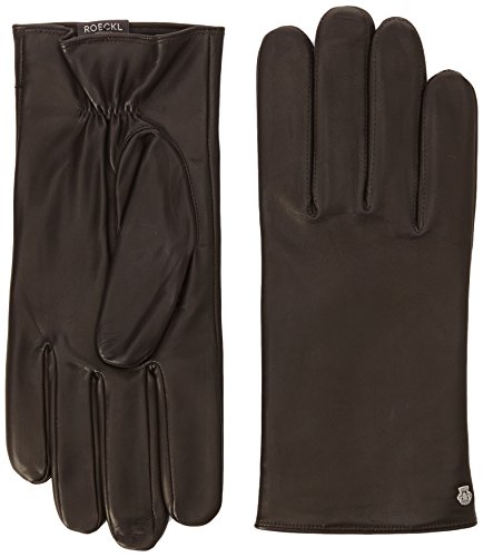 Roeckl Herren Klassiker Fleece Handschuhe, Braun (Mocca 790), 10 von Roeckl