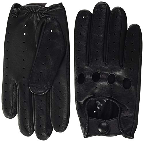 Roeckl Herren Modena Autofahrer Touch Handschuhe, Schwarz, 10 von Roeckl