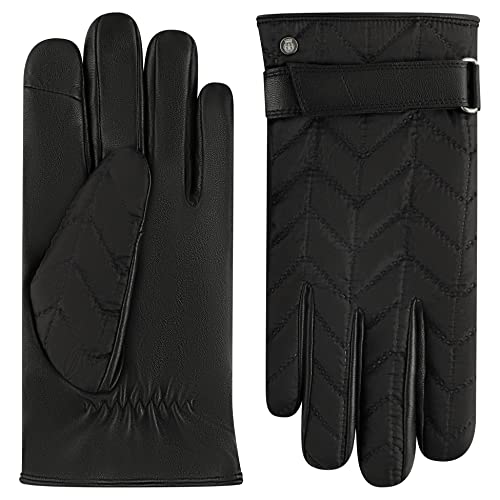 Roeckl Herren Talvik Lederhandschuhe, Black, 8 von Roeckl