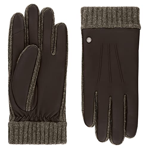 Roeckl Herren Witten Touch Lederhandschuhe, Coffee, 8 von Roeckl