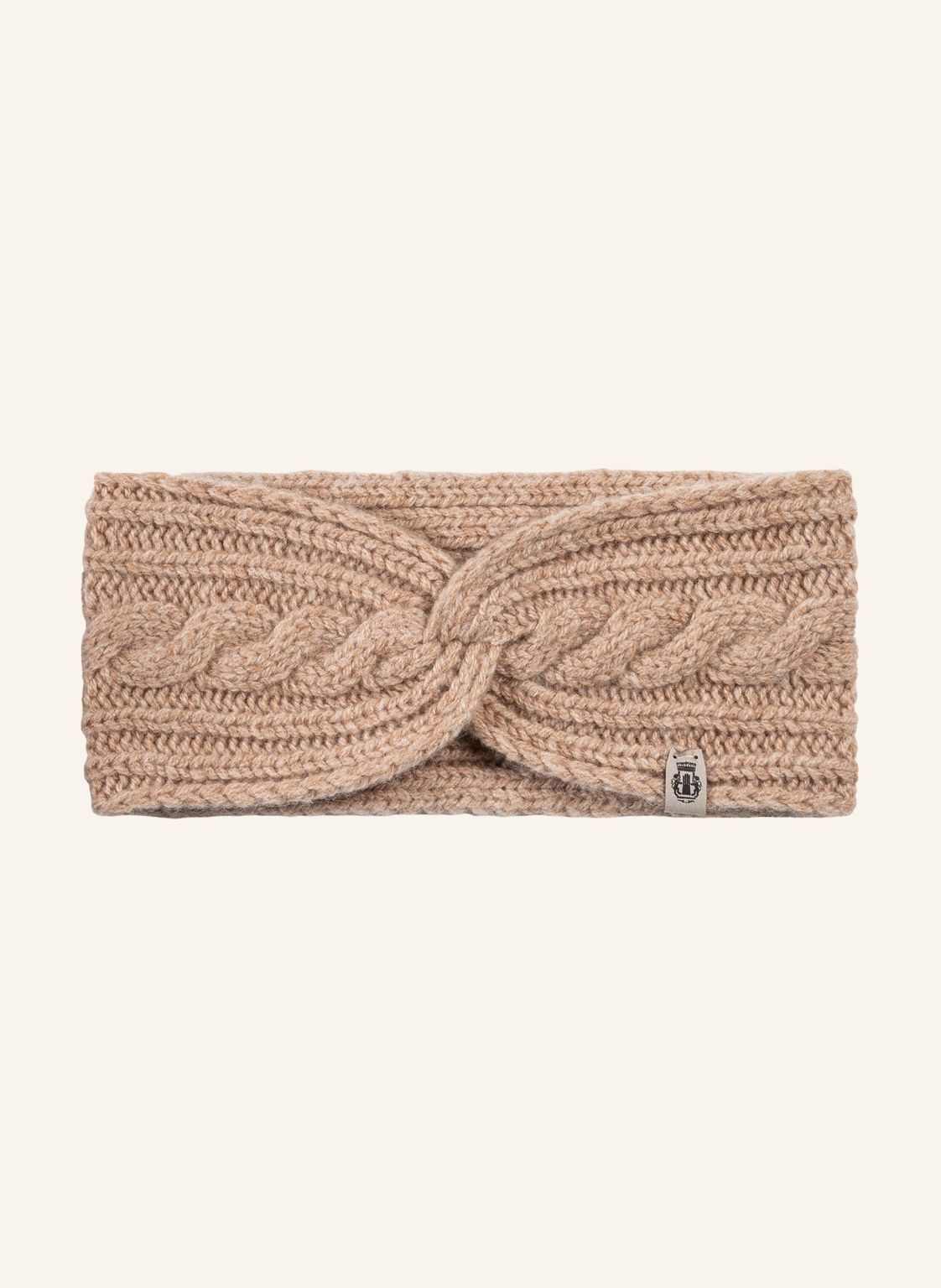 Roeckl Cashmere-Stirnband Cabled Charm beige von Roeckl