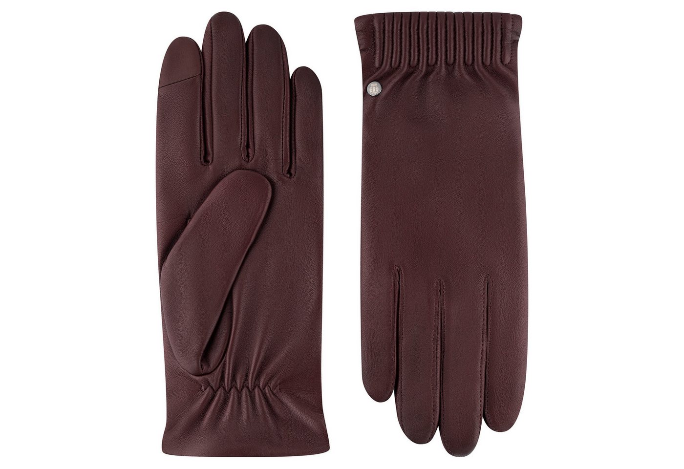 Roeckl Lederhandschuhe Arizona Touch Handschuhe Roeckl Fingerhandschuhe mit Lederbund von Roeckl