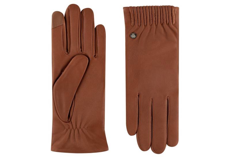 Roeckl Lederhandschuhe Arizona Touch Handschuhe mit elastischem Lederbund von Roeckl