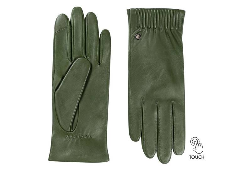 Roeckl Lederhandschuhe Arizona Touch Handschuhe Roeckl Fingerhandschuhe mit Lederbund von Roeckl