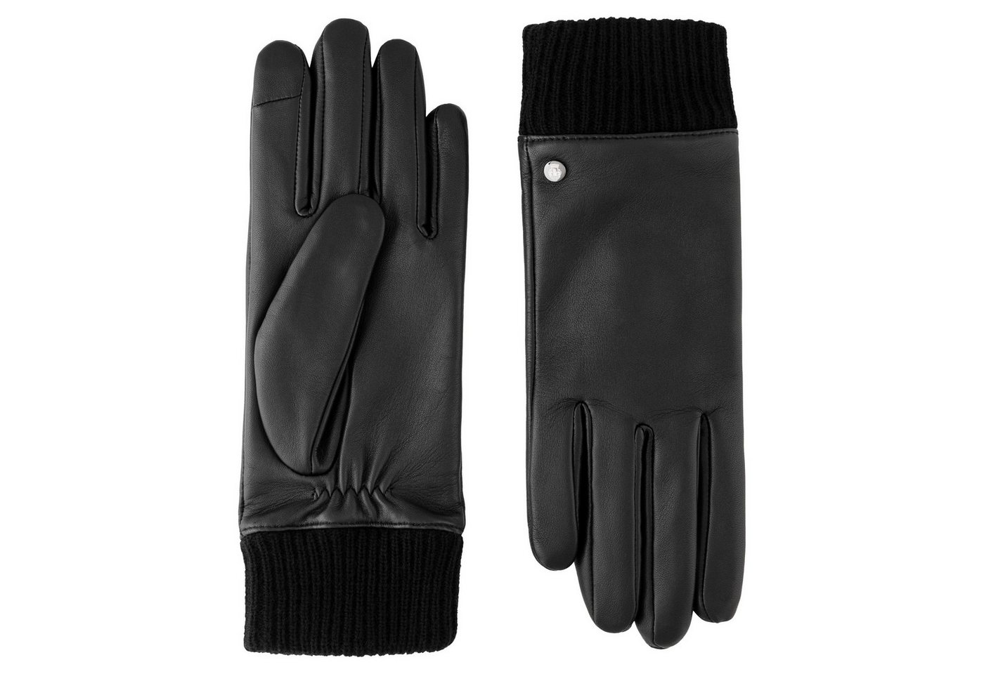 Roeckl Lederhandschuhe Breslau Handschuhe mit Strickbündchen von Roeckl
