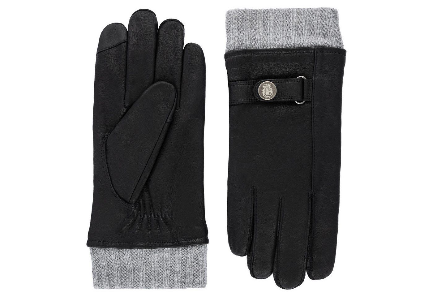 Roeckl Lederhandschuhe Dahlen Touch Handschuhe Roeckl Handschuhe mit Strickbündchen und Verschluss Roeckl Lederhandschuhe Dahlen Touch Handschuhe Roeckl Handschuhe mit Strickbündchen und Verschluss von Roeckl