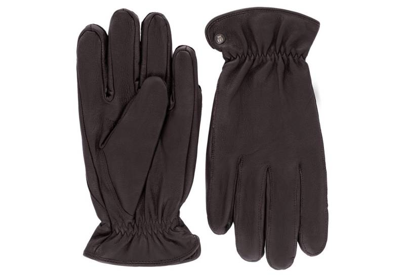 Roeckl Lederhandschuhe Detroit Fingerhandschuhe mit Gummizug von Roeckl
