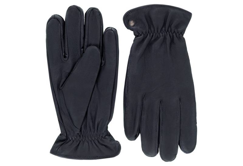 Roeckl Lederhandschuhe Detroit Fingerhandschuhe mit Gummizug von Roeckl