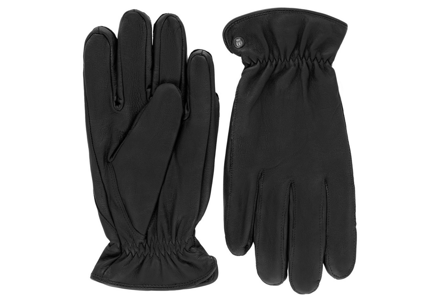 Roeckl Lederhandschuhe Detroit Fingerhandschuhe mit Gummizug von Roeckl
