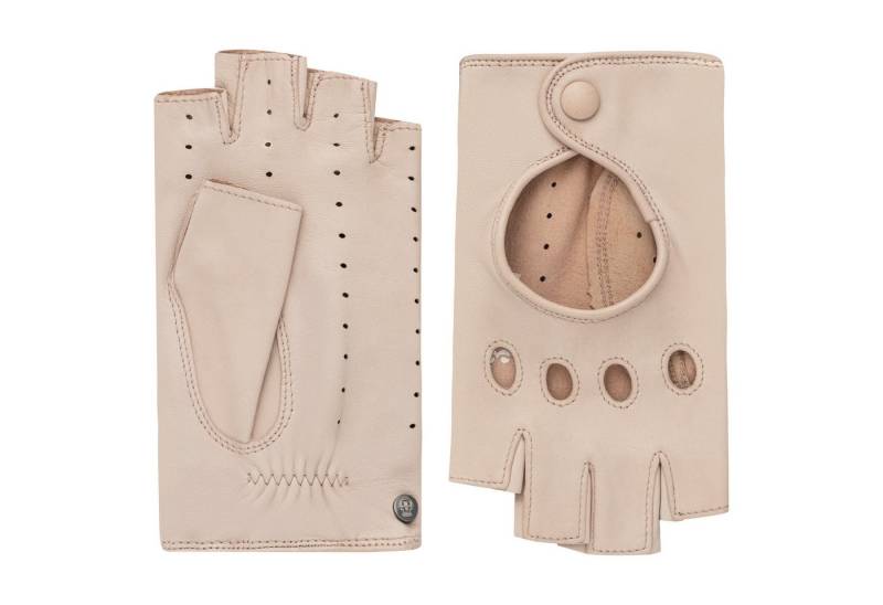 Roeckl Lederhandschuhe Florenz Autofahrer Handschuhe Roeckl Kurzfingerhandschuh mit Verschluss von Roeckl