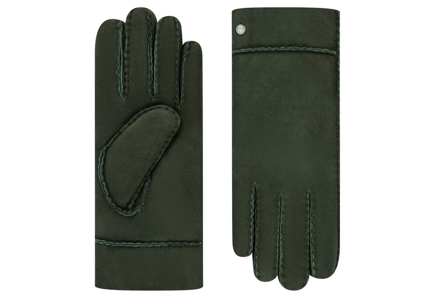 Roeckl Lederhandschuhe Helsinki Dekoratives Bündchen von Roeckl