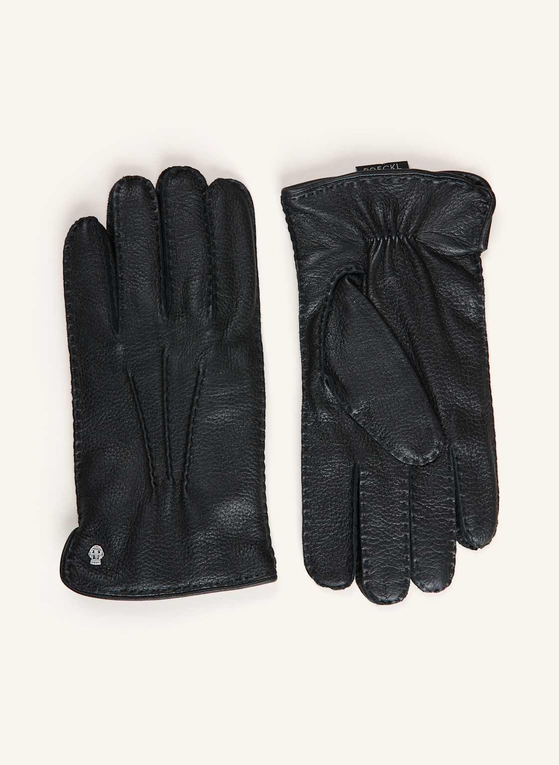 Roeckl Lederhandschuhe Klassiker schwarz von Roeckl