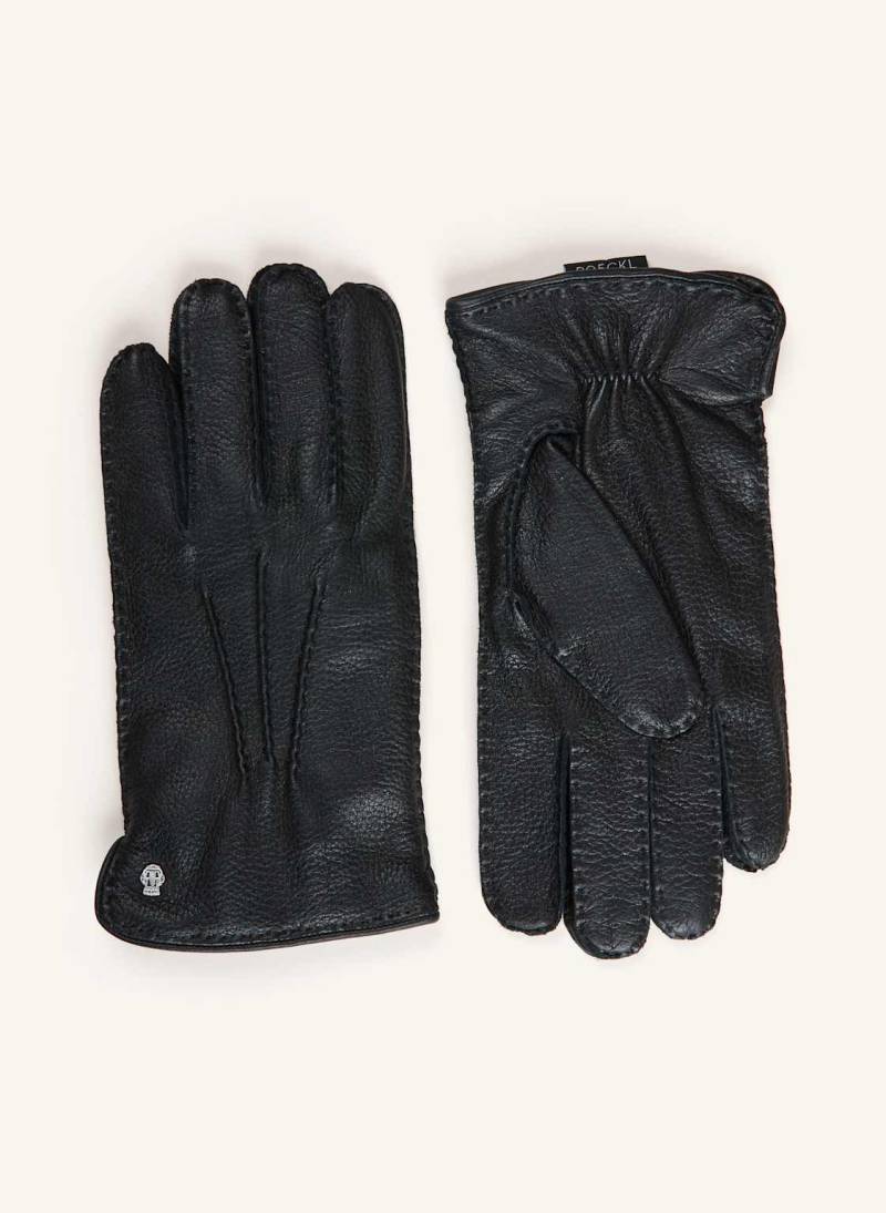 Roeckl Lederhandschuhe Klassiker schwarz von Roeckl